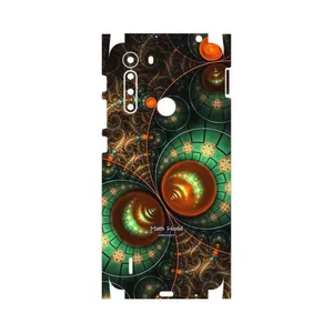 MAHOOT Mathematical Geometric Shape 3-FullSkin Cover Sticker for Motorola One Fusion