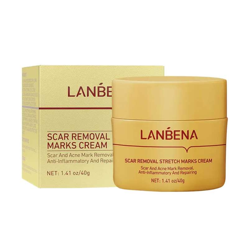 کرم ضد لک لنبنا مدل ضد اسکار وزن 40 گرم
