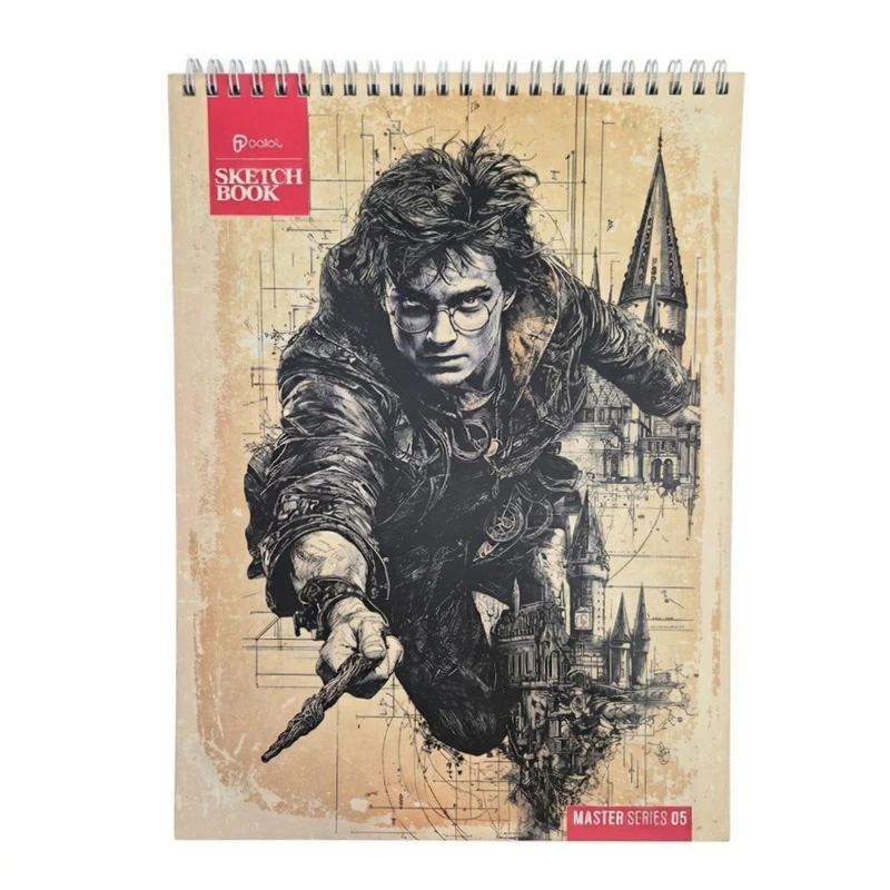 دفتر طراحی ۴۰ برگ پالت طرح مستر سیمی گلاسه 