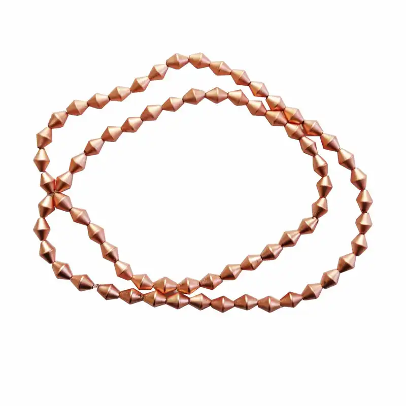 مهره دستبند مدل حدید چند وجهی کد MO-1015 مجموعه 40 عددی