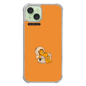 AKAM AMC-WTA15PLUS-GARFIELD2 Cover For Apple iPhone 15 Plus