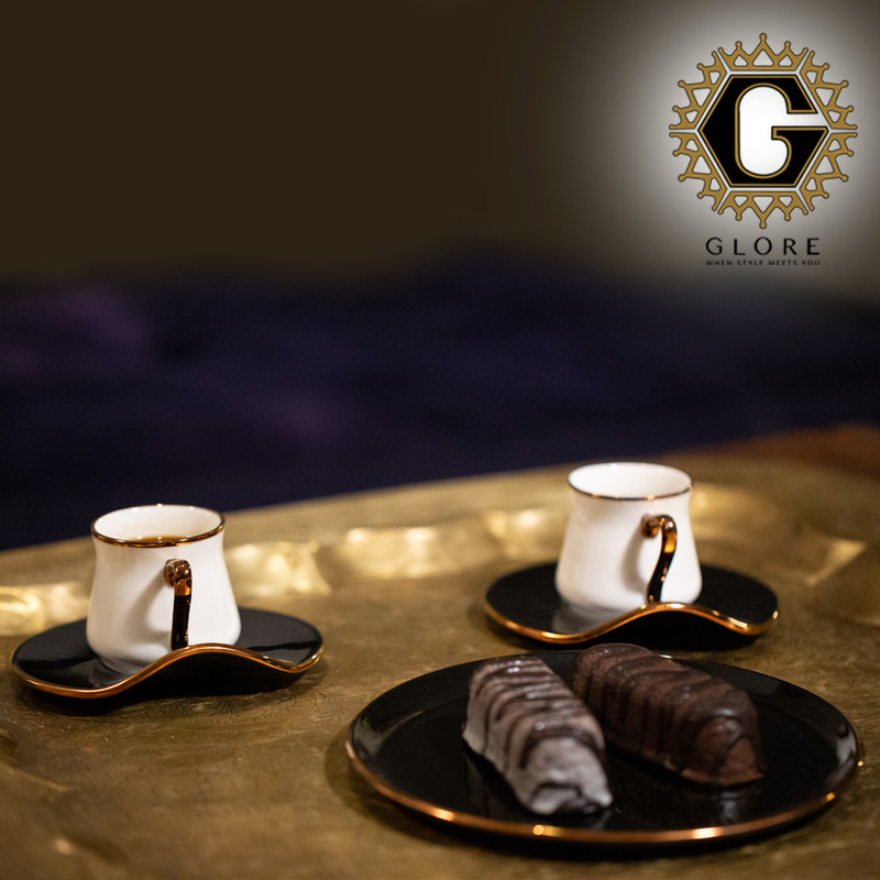 سرویس قهوه خوری 12 پارچه گلور کد BG01
