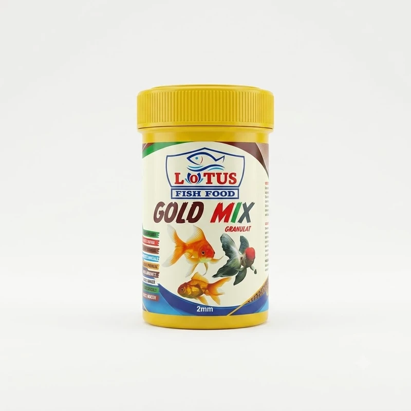 غذای ماهی لوتوس مدل Gold Mix وزن 45 گرم