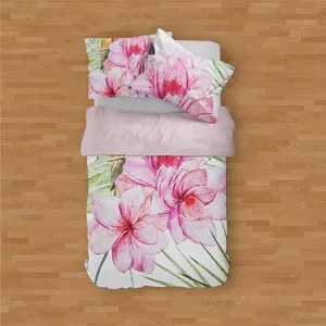 سرویس روتختی مدوپد طرح پرنده  مدل PAT00056 یک نفره 4 تکه