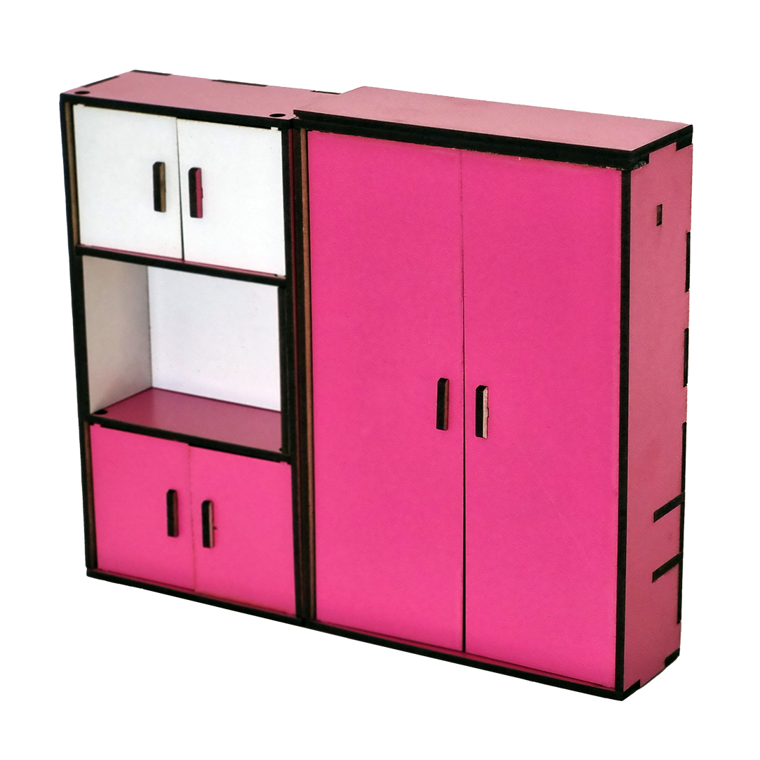 اسباب بازی رانزو گالری مدل کمد دیواری کد 077