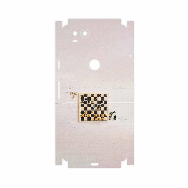 برچسب پوششی ماهوت مدل Chess-FullSkin مناسب برای گوشی موبایل گوگل Pixel 2