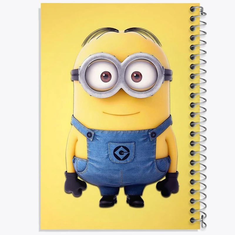 دفتر مشق 50 برگ خندالو مدل مینیون ها Minions کد 13723