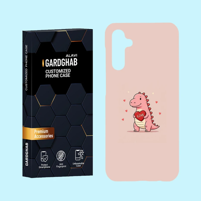 کاور گارد قاب علوی مدل عاشقانه مناسب برای گوشی موبایل سامسونگ Galaxy M14 5G