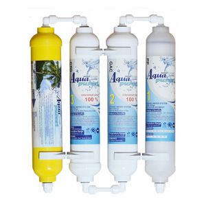 نقد و بررسی فیلتر تصفیه کننده آب آکوا پیورست شریعتی مدل گیاهی X 400 NEW مجموعه 4 عددی توسط خریداران