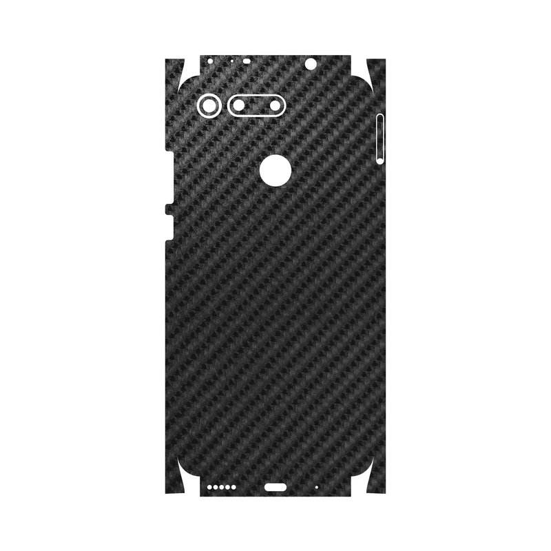 برچسب پوششی ماهوت مدل Shine-Carbon-Fiber-FullSkin مناسب برای گوشی موبایل آنر View 20