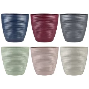 گلدان دانیال پلاستیک آذین مدل صحرا 1803 بسته 6 عددی