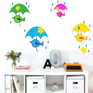 استیکر دیواری کودک هفال مدل پرنده کد n-45m