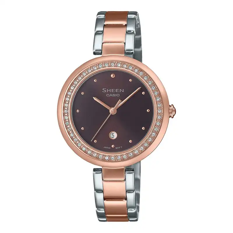 ساعت مچی عقربه ای زنانه کاسیو مدل SHE-4556SPG-5AUDF