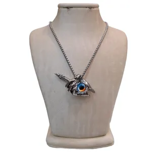 گردنبند مردانه اکسسورایز مدل چشم ST06