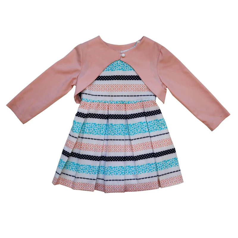  ست کت و سارافون دخترانه کد 1054