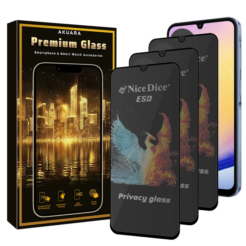 محافظ صفحه نمایش آکوآرا مدل Premium PRV3 Nice مناسب برای گوشی موبایل شیائومی Redmi A5 بسته سه عددی