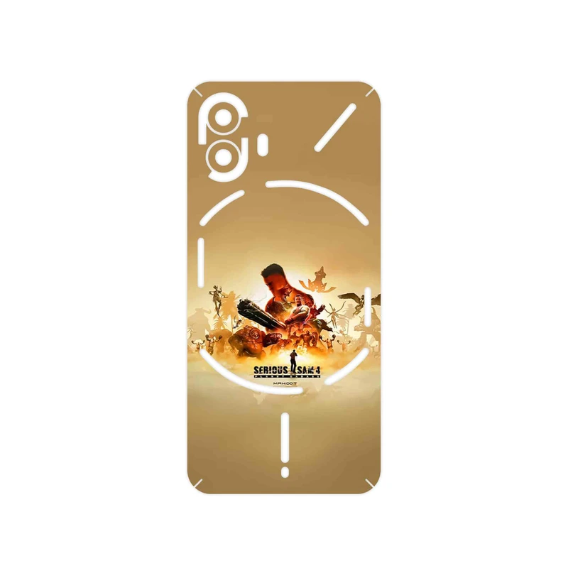 برچسب پوششی ماهوت مدل Serious Sam Game Series مناسب برای گوشی موبایل ناتینگ Phone 2