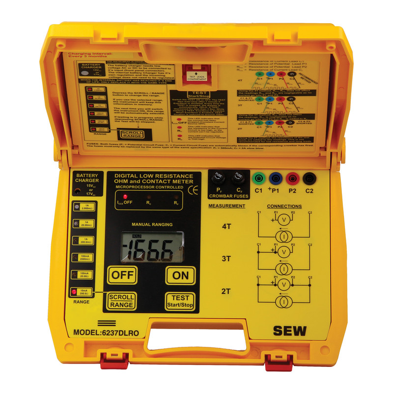 میکرو اهم‌متر اس ای دبلیو مدل 6237 DLRO