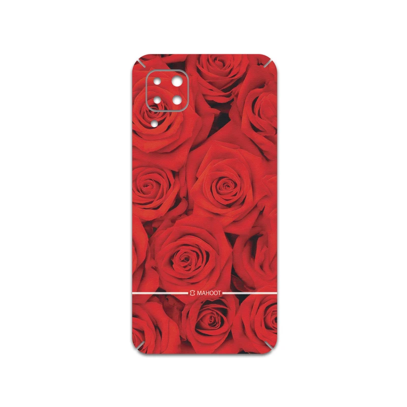 برچسب پوششی ماهوت مدل Red-Flower مناسب برای گوشی موبایل هوآوی Nova 7i