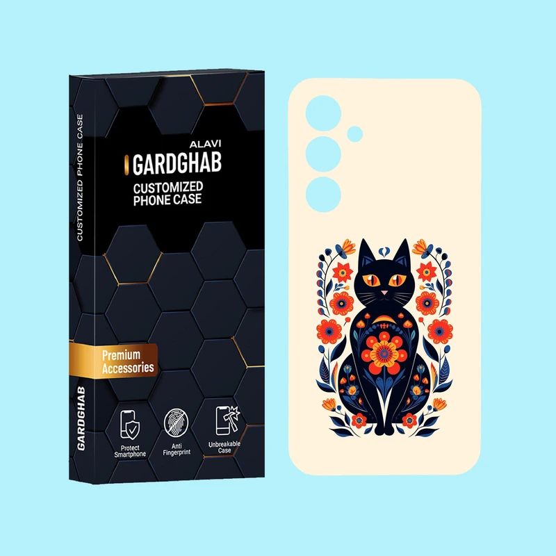 کاور گارد قاب علوی مدل حیوانات مناسب برای گوشی موبایل سامسونگ Galaxy A55