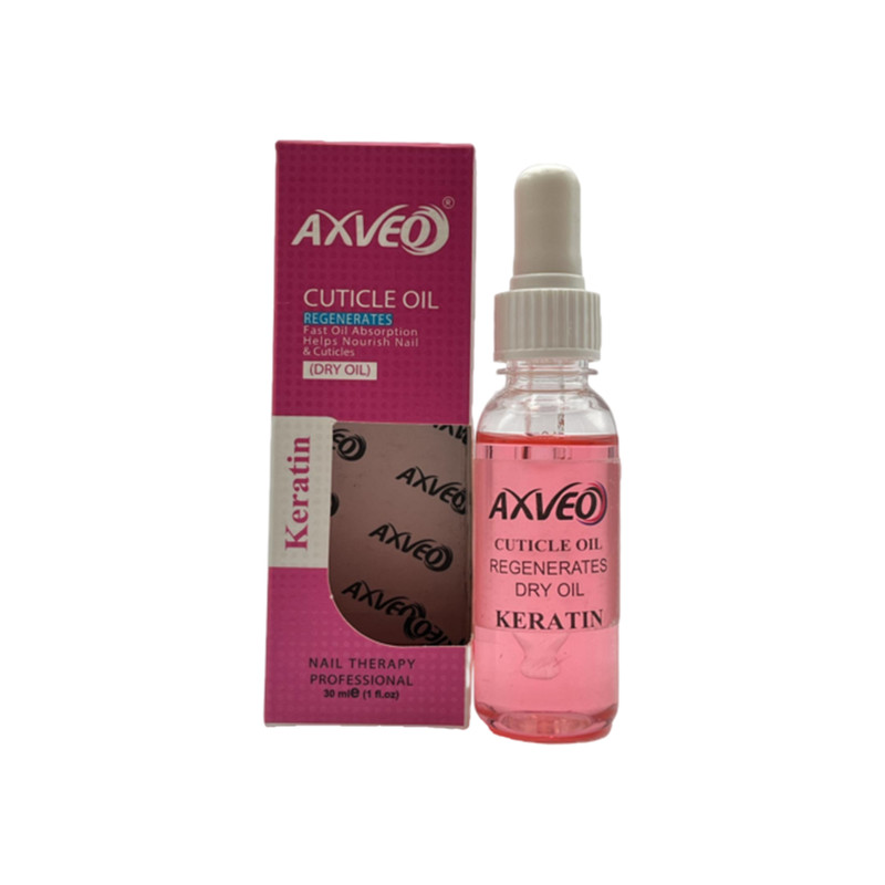 روغن کوتیکول ناخن آکسویو مدل کراتین حجم 30 میلی لیتر