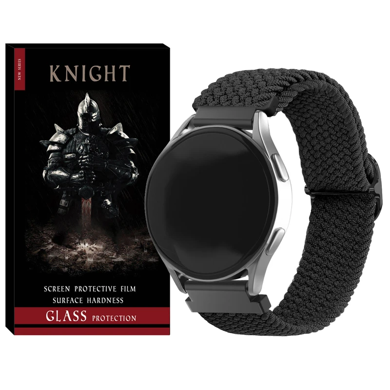 بند نایت مدل Braided KT مناسب برای ساعت هوشمند سامسونگ Galaxy watch 4 40mm / watch 4 44mm / watch 4 Classic 42mm / watch 4 classic 46mm