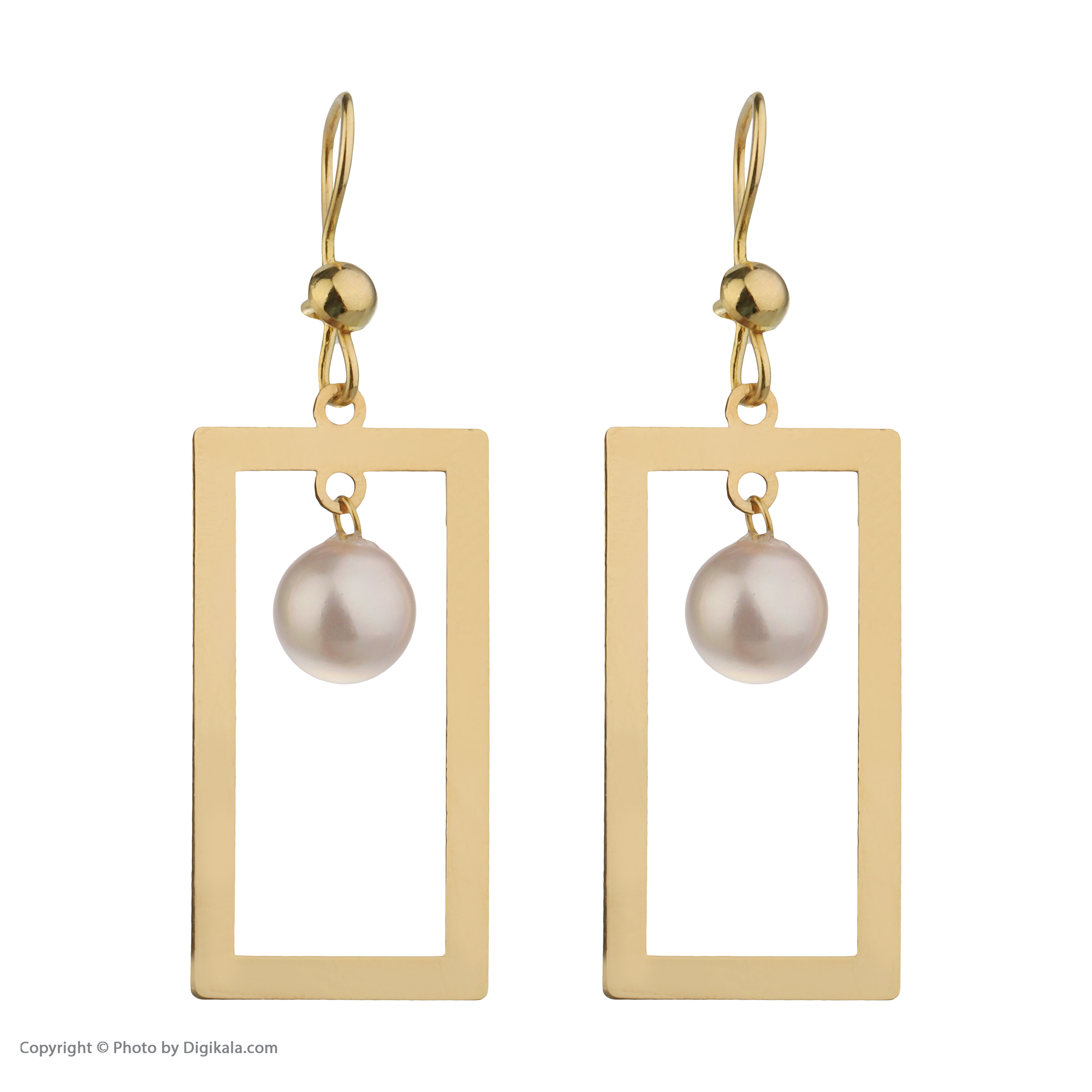 گوشواره طلا 18 عیار زنانه مایا ماهک مدل ME1014