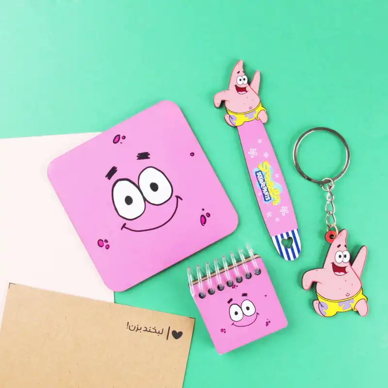 بسته لوازم تحریر مدل پاتریک مجموعه 4 عددی