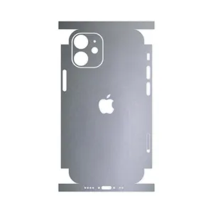 MAHOOT Matte-Silver-FullSkin Cover Sticker for Apple iPhone 12 mini