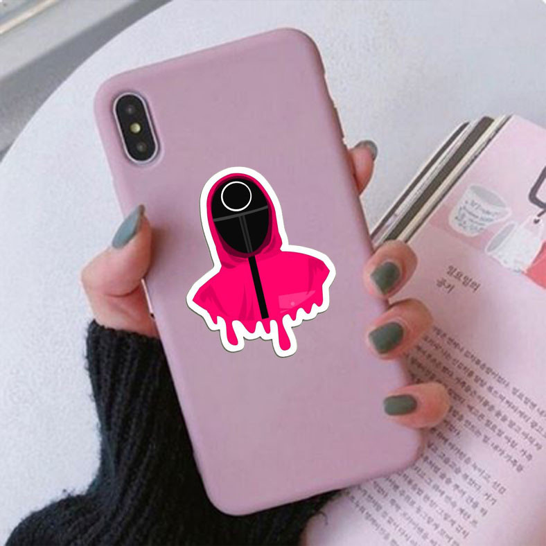 استیکر لبتاب مدل Squid Game کد 101