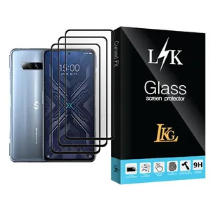 LKG LK Glass MIX003 Screen Protector For Xiaomi Black Shark 4 Pack Of 3