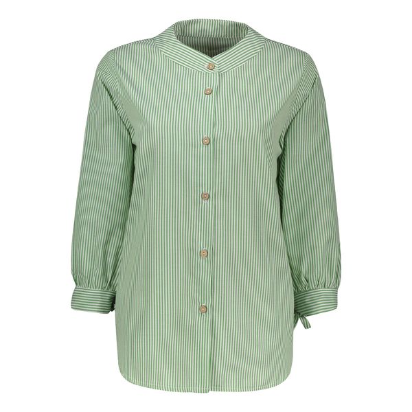 شومیز آستین بلند یقه دیپلمات زنانه مدل ستین