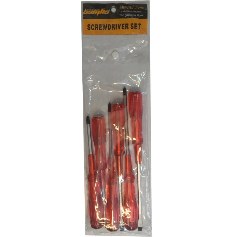 پیچ گوشتی ضربه  خور بی تی اس ام مدل BSMTIS-F14 بسته 6 عددی