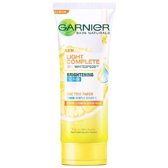 اسکراب لایه بردار پوست گارنیه مدل PURE LEMON حجم 100 میلی لیتر