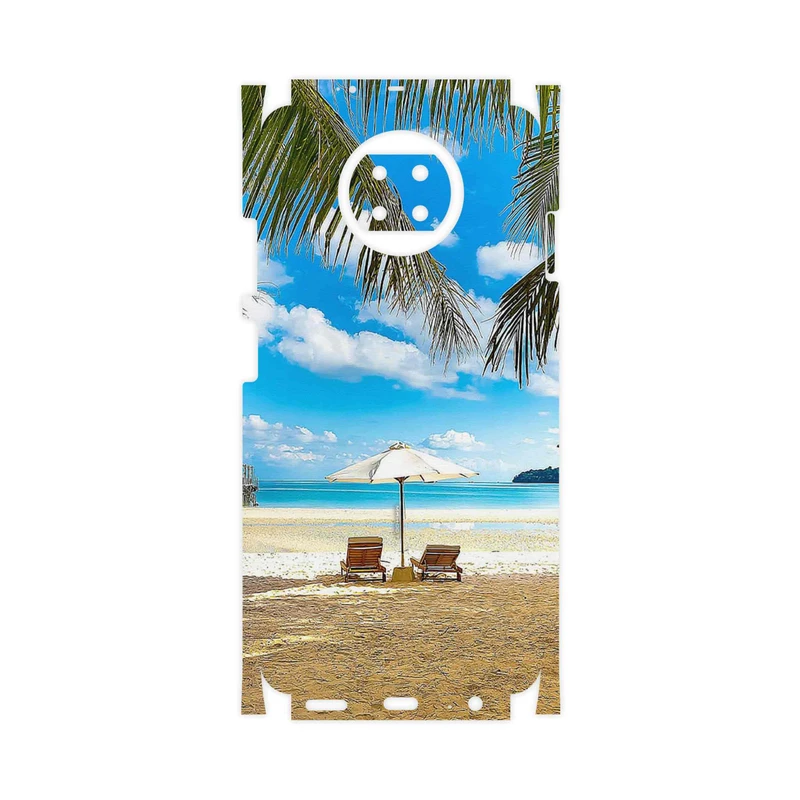 برچسب پوششی ماهوت مدل Beach-FullSkin مناسب برای گوشی موبایل شیائومی Redmi Note 9T