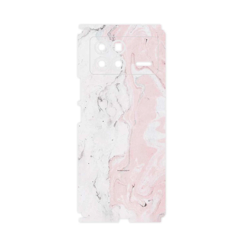 برچسب پوششی ماهوت مدل Blanco_Pink_Marble-FullSkin مناسب برای گوشی موبایل شیائومی Mix Fold 3