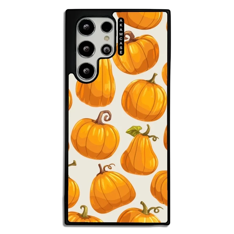 کاور آکام مدل AMC-WSGS22U-PUMPKIN-14 مناسب برای گوشی موبایل سامسونگ Galaxy S22 Ultra