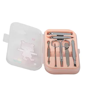 ست مانیکور مدل عروسکی طرح دختر کد 4320-1 بسته هفت عددی