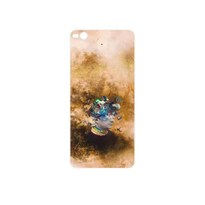 MAHOOT Collage of surreal Portrait of Men Cover Sticker for HTC One X9