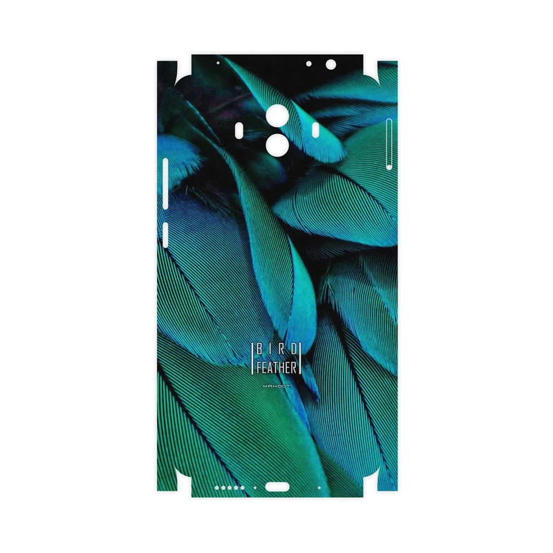 برچسب پوششی ماهوت مدل Green Feather-FullSkin مناسب برای گوشی موبایل هوآوی Mate 10