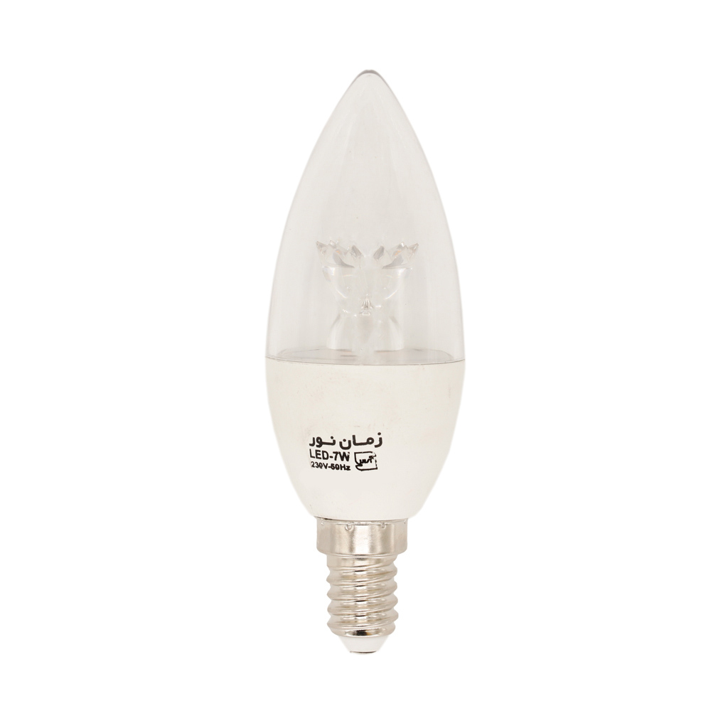 لامپ ال ای دی 7 وات زمان نور مدل Flower01 پایه E14