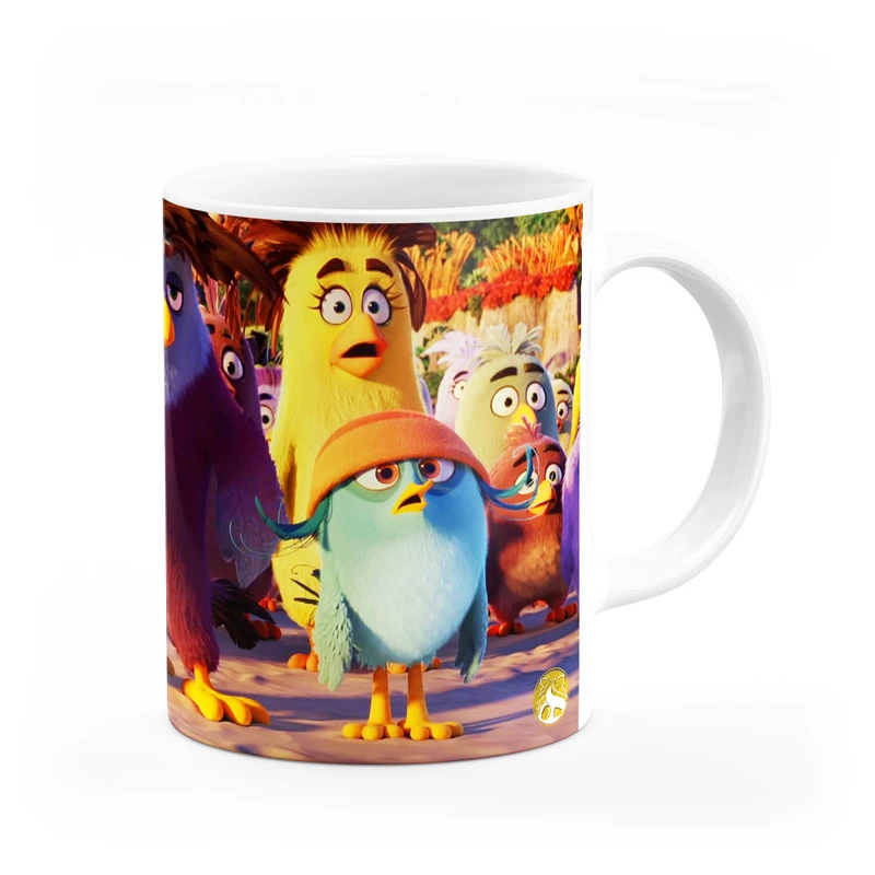ماگ هومرو طرح انیمیشن پرندگان خشمگین The Angry Birds مدل MG3219