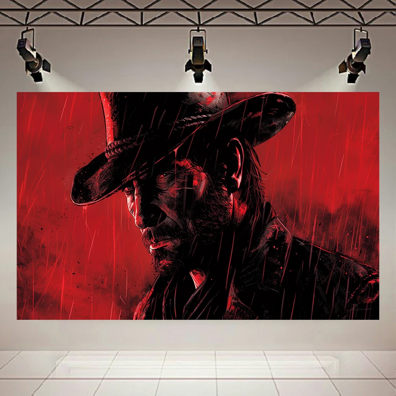 پوستر دیواری طرح راک استار مدل رد دد ردمپشن کد AR304653