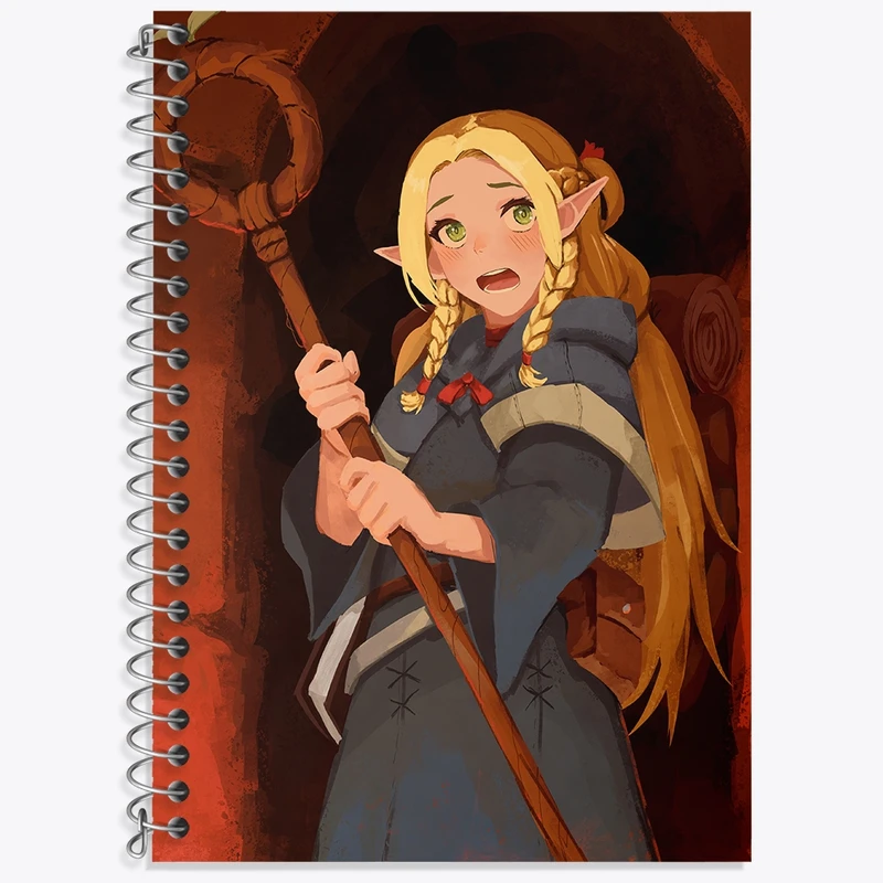 دفتر زبان 50 برگ خندالو مدل دو خط طرح مارسیل انیمه خوشمزه در سیاه چال کد 35927