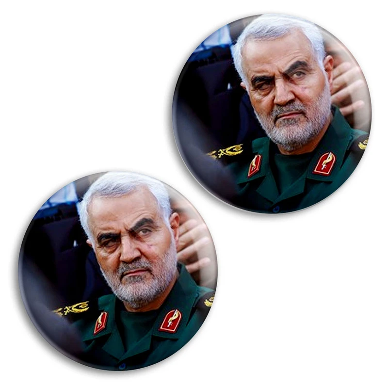 مگنت پرمانه طرح حاج قاسم سلیمانی کد pmag2.26974 مجموعه 2 عددی