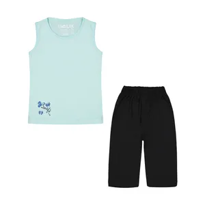 ست تاپ و شلوار دخترانه سون پون مدل 1391764-53