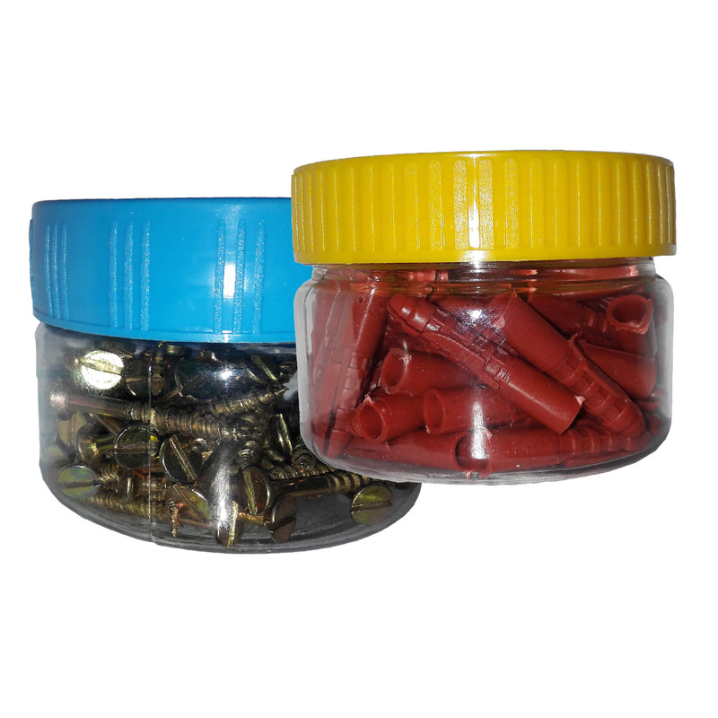 پیچ و رولپلاک مدل PCRP450 بسته 100 عددی