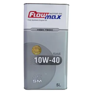 روغن موتور خودرو فلومکس مدل HIGH TECH 10W40-SM حجم 5 لیتر