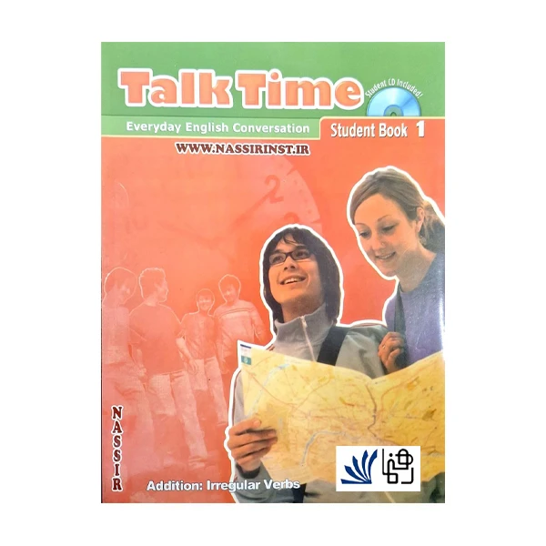 کتاب talk time 1 everyday english conversation اثر جمعی از نویسندگان انتشارات رهنما