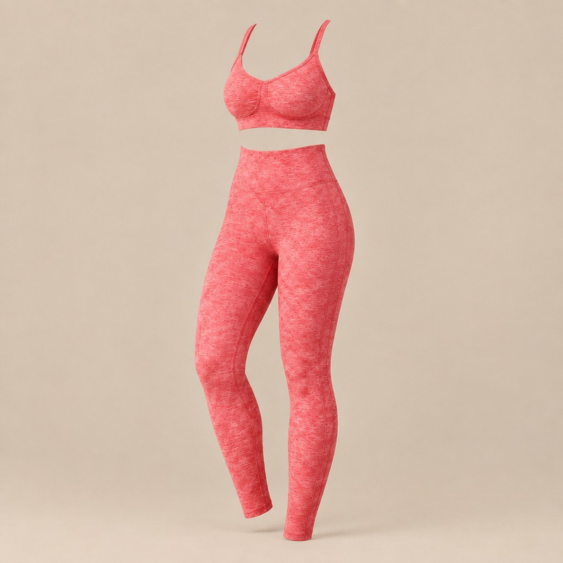 ست نیم‌تنه و لگینگ ورزشی زنانه مدل Body Fitora